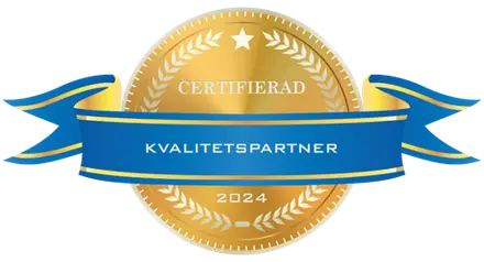 Certifierad kvalitetspartner 2024